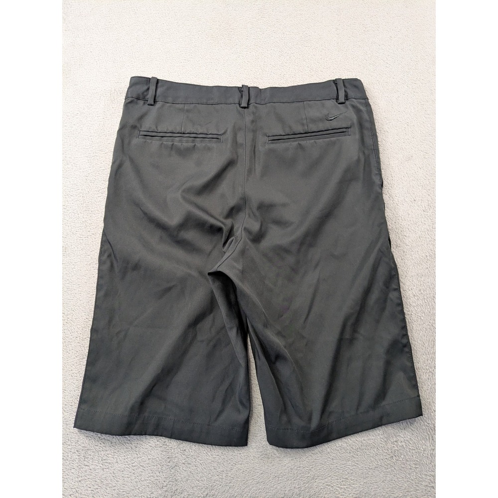 Nike Boys Golf Shorts Black XL 832770-010 Adjustable Waist Flat Front Athletic - Picture 2 of 13